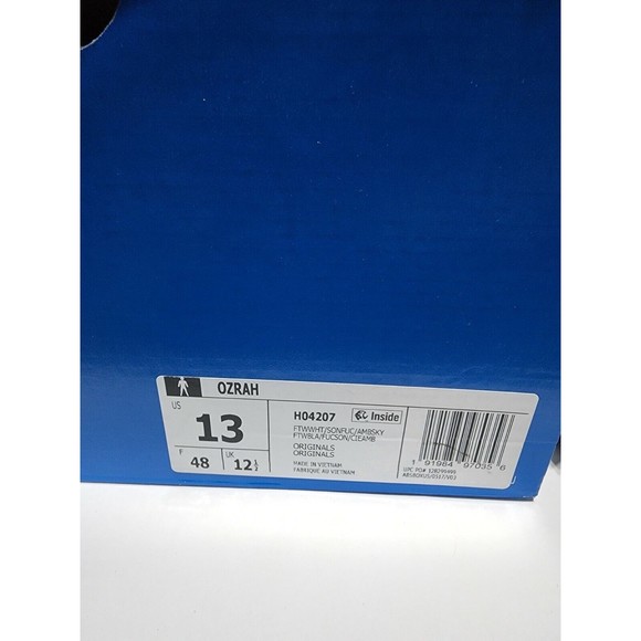 Adidas Ozrah OFFER OZWEEGO White Sonic Shoes Fuchsia Adiprene Running Size 13 - Picture 12 of 12